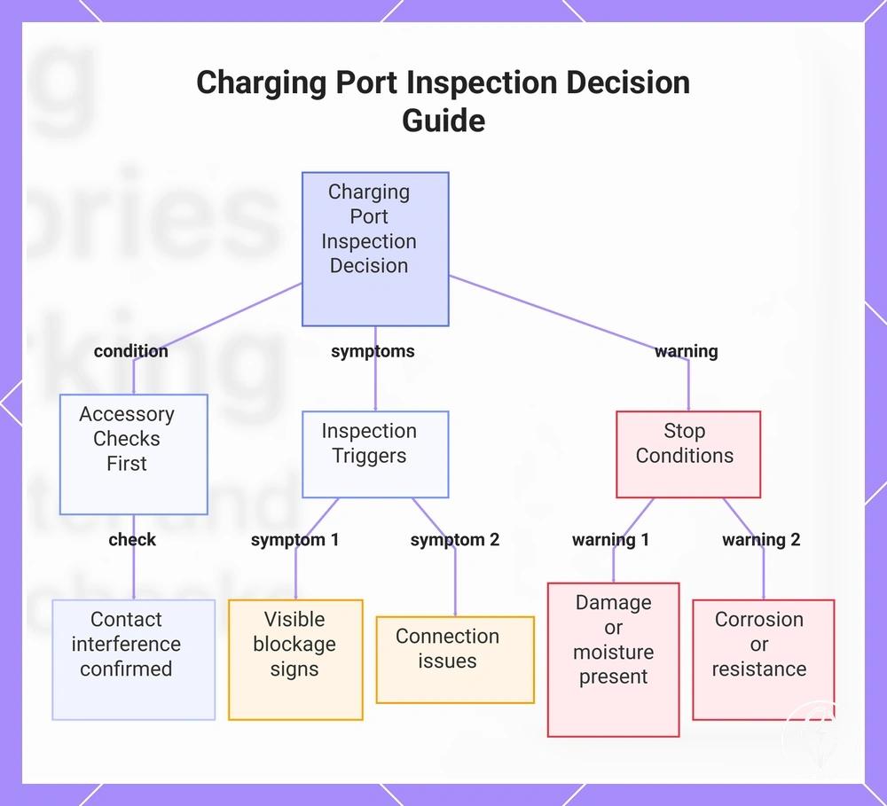 Charging Port Inspection Decision Guide