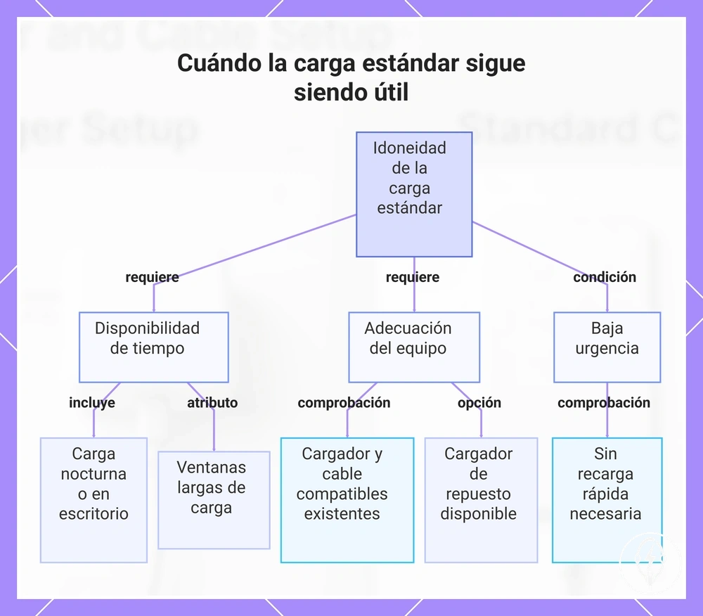 Cuándo la carga estándar sigue siendo útil