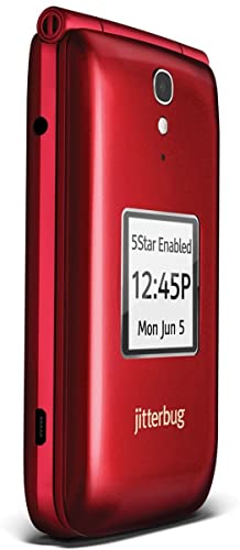 Téléphone portable Jitterbug Flip - Rouge-2