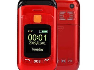 ASHATA Téléphone portable à rabat avec gros
