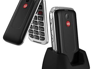 ULEWAY Senior Téléphone portable débloqué Flip Phone