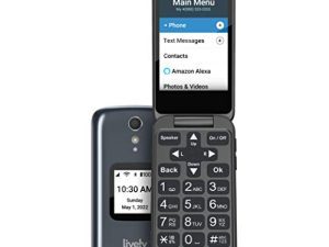 Jitterbug Flip2 Téléphone portable pour seniors Gris