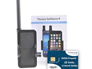 Téléphone satellite OSAT Thuraya Satsleeve+ et NOVA