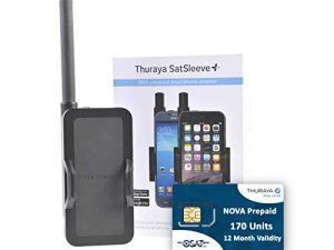 Téléphone satellite OSAT Thuraya Satsleeve+ et NOVA