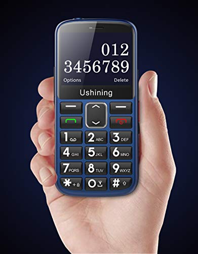 USHINING Téléphones portables pour personnes âgées débloqués-2