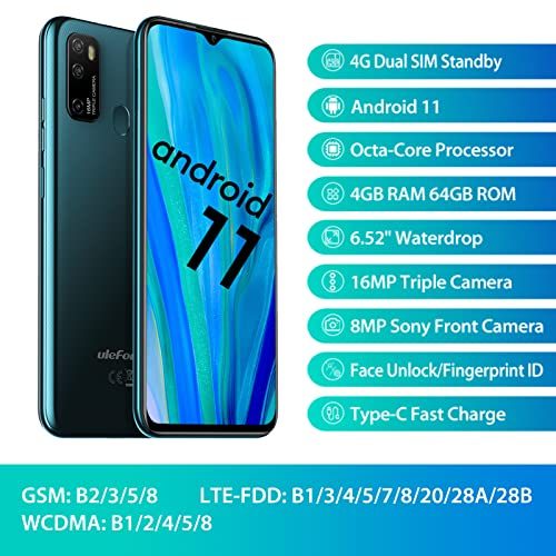Ulefone Smartphones Débloqués Note 9P Android 11-2