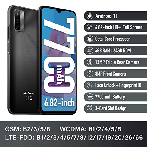 Téléphones portables débloqués Ulefone Note 12P 4G, – Image 2