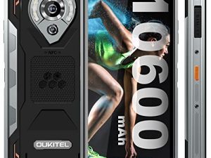 Smartphone robuste à batterie 10600 mAh