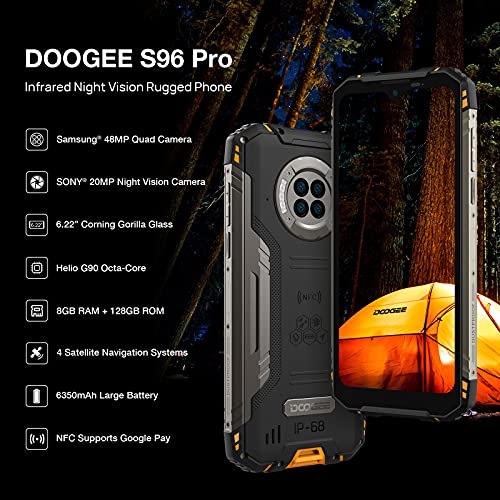 DOOGEE Téléphone robuste débloqué S96 Pro 8-2
