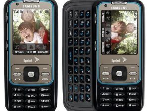 Samsung Rant SPH-M540 Noir Téléphone portable Sprint