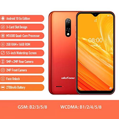 Smartphone débloqué Ulefone Note 8 GSM 3G, – Image 2