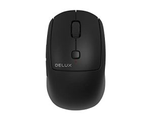 Souris sans fil silencieuse DeLUX 2400 DPI