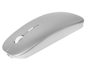 Souris Bluetooth Slim rechargeable rechargeable pour ordinateur