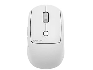 Souris sans fil silencieuse DeLUX avec coque