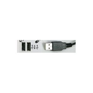 Logickeyboard LargePrint Blanc sur Noir - Clavier – Image 2