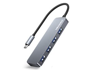 MEANHIGH Hub USB C 4 ports Type