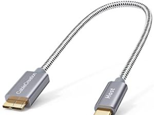 CableCreation Câble court USB C pour disque
