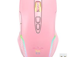 PHNIXGAM Souris de jeu sans fil rechargeable