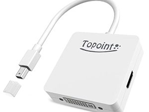 TOPOINT 3 en 1 Mini Displayport DP
