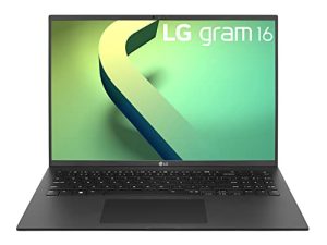 LG Gram (2022) Ordinateur portable 16Z90Q Écran