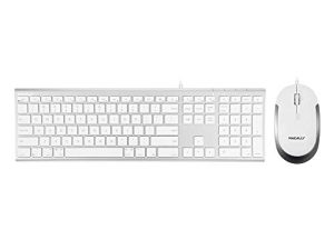 Clavier Macally USB C et souris filaire