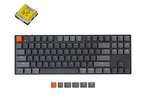 Keychron K1 RGB Disposition Tenkeyless remplaçable à