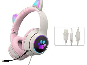 Casque de jeu filaire Cat Ear avec
