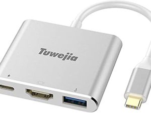 Adaptateur multiport USB C vers HDMI Tuwejia