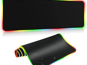 Tapis de souris de jeu RVB