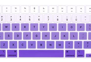 Se7enline Coque de clavier compatible avec MacBook