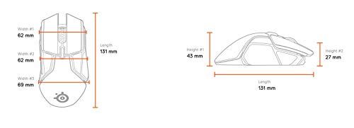 Souris de jeu sans fil SteelSeries Rival – Image 2