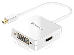 Adaptateur Mini DisplayPort vers HDMI DVI VGA