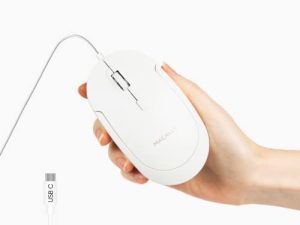 Souris filaire USB C Macally pour Mac