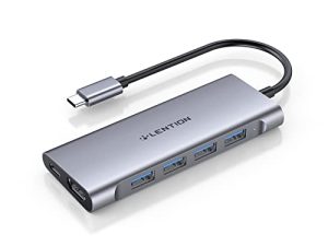 Hub multiport USB-C LENTION avec sortie HDMI