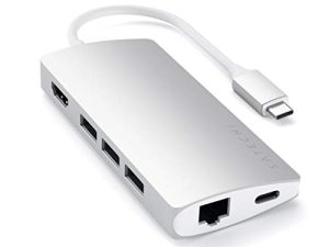 Satechi Adaptateur multiport USB C Hub V2