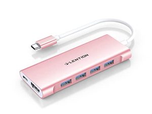 LENTION Hub multiport USB-C avec sortie HDMI