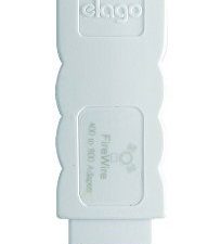 Elago Adaptateur FireWire 400 vers 800 (Blanc)