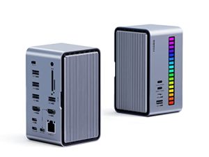 Hagibis Station d'Accueil USB C Double Moniteur