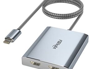 Adaptateur USB C vers double HDMI 4K