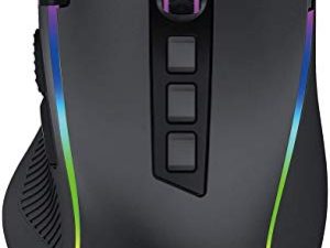 Niceon Souris de jeu sans fil RVB