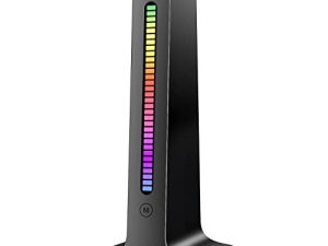 FIFINE Gaming Headset Stand-RGB Headphones Stand Holder