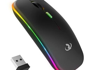 Souris sans fil LED