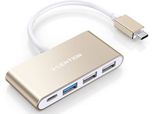 LENTION Hub USB-C 4 en 1 avec