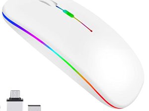Souris Bluetooth sans fil LED