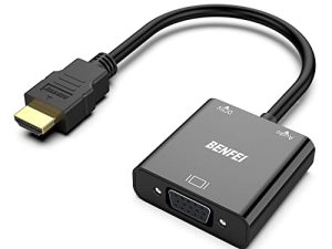 Adaptateur HDMI vers VGA BENFEI plaqué or