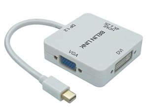 Adaptateur Mini DP vers HDMI VGA DVI