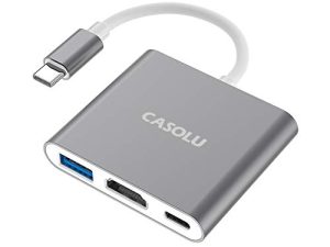 CASOLU Adaptateur USB C/Type C vers HDMI