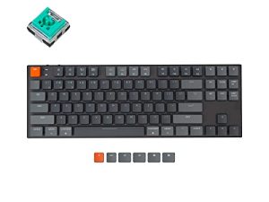 Keychron K1 RGB Disposition Tenkeyless remplaçable à