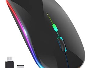【Mise à niveau】 Souris sans fil LED