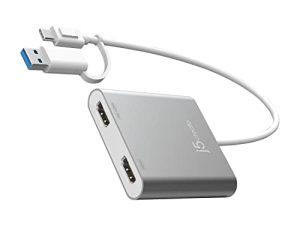 j5create Adaptateur multi-moniteurs USB-C vers double HDMI